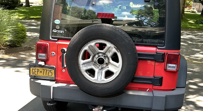 2013 Red Jeep Wrangler Sport